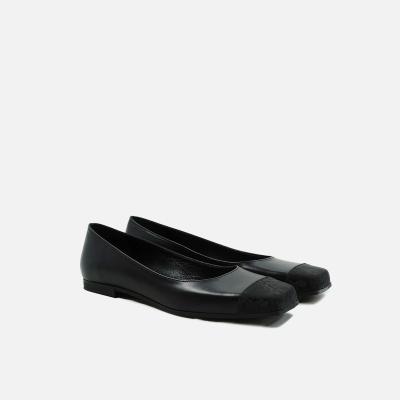 White Buffalo Product - اندازه پاشنه 1<br> - Black Patterned Leather - 2