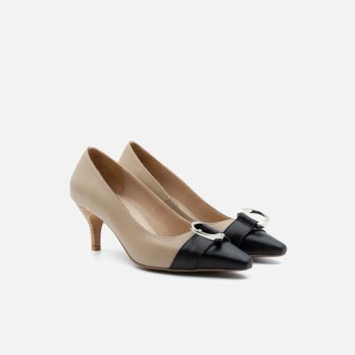 White Buffalo Product - اندازه پاشنه 6<br> - Khaki Cream - Black - 1