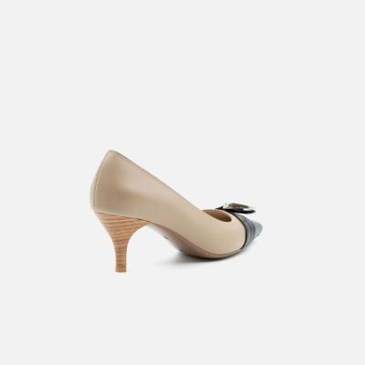 White Buffalo Product - اندازه پاشنه 6<br> - Khaki Cream - Black - 3