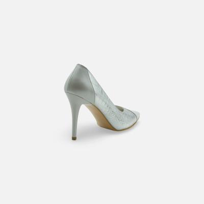 White Buffalo Product - اندازه پاشنه 9<br> - Pearlescent - Silver - 3