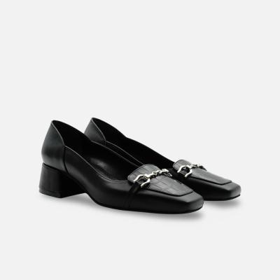 White Buffalo Product -  - Black Patterned Leather - 2