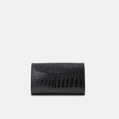 White Buffalo Product - بند بلند دارد<br>طول 21cm<br>ارتفاع 12cm<br>عمق 4cm<br> - Black Patterned Leather - 5