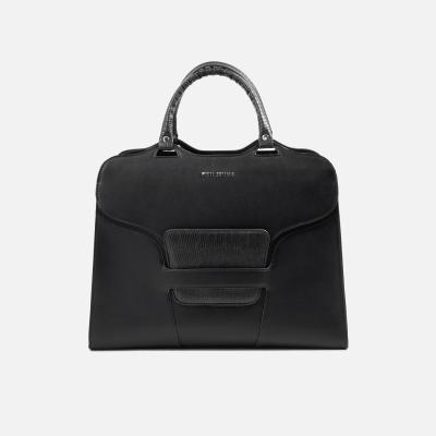 White Buffalo Product - بند بلند دارد<br>طول 35cm<br>ارتفاع 25cm<br>عمق 15<br> - Black Patterned Leather - 6