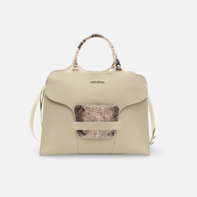 White Buffalo Product - بند بلند دارد<br>طول 35cm<br>ارتفاع 25cm<br>عمق 15<br> - Milky - Snake Skin - 3